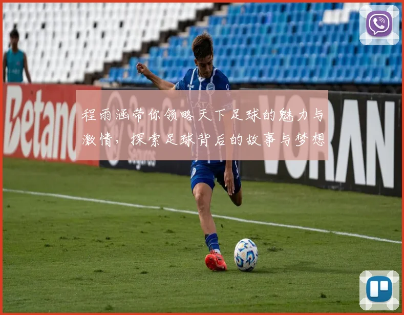 程雨涵带你领略天下足球的魅力与激情，探索足球背后的故事与梦想